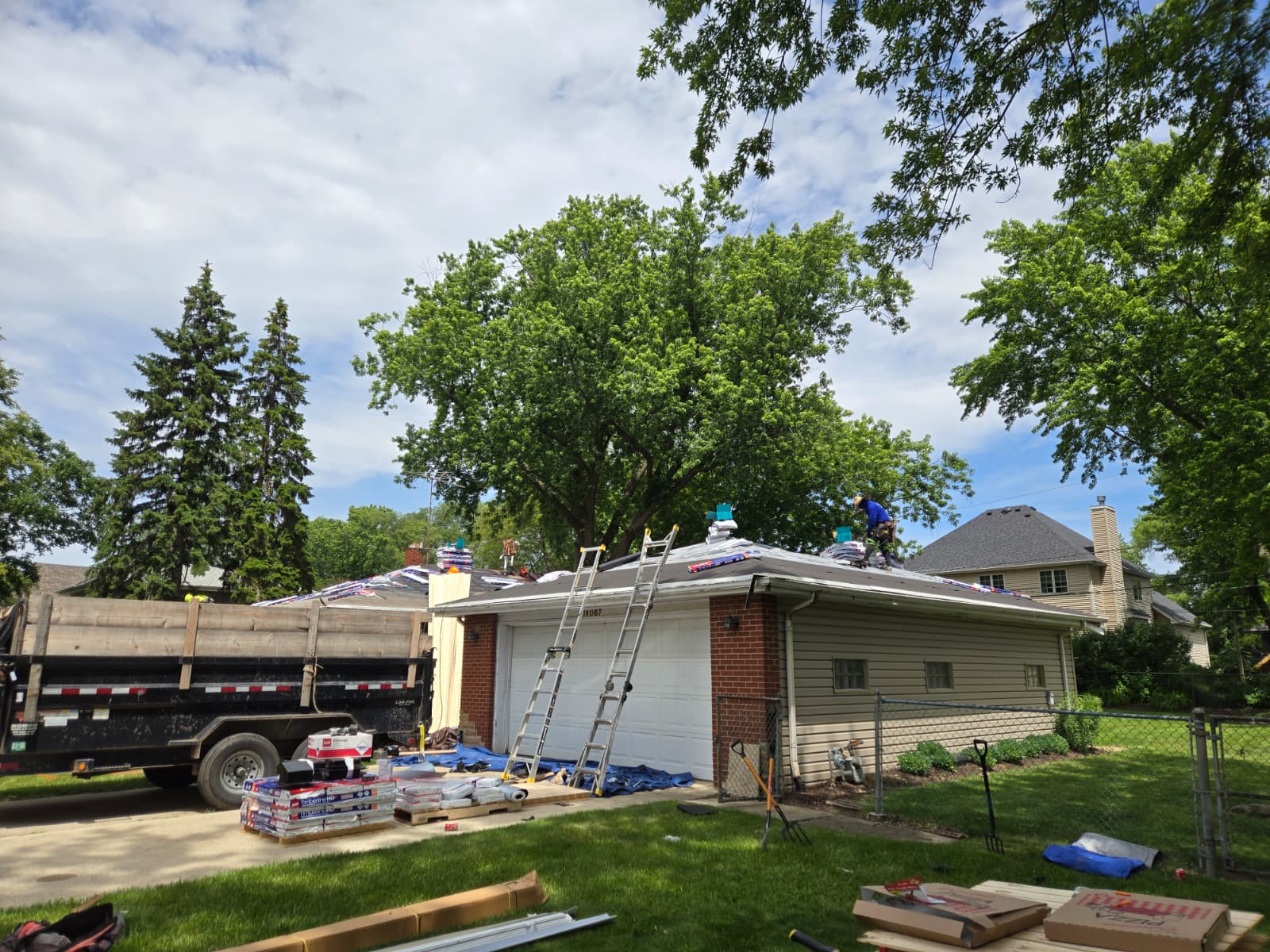 Roofing Project - Carol Stream — Photo 1